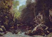 Le ruisseau noir Gustave Courbet